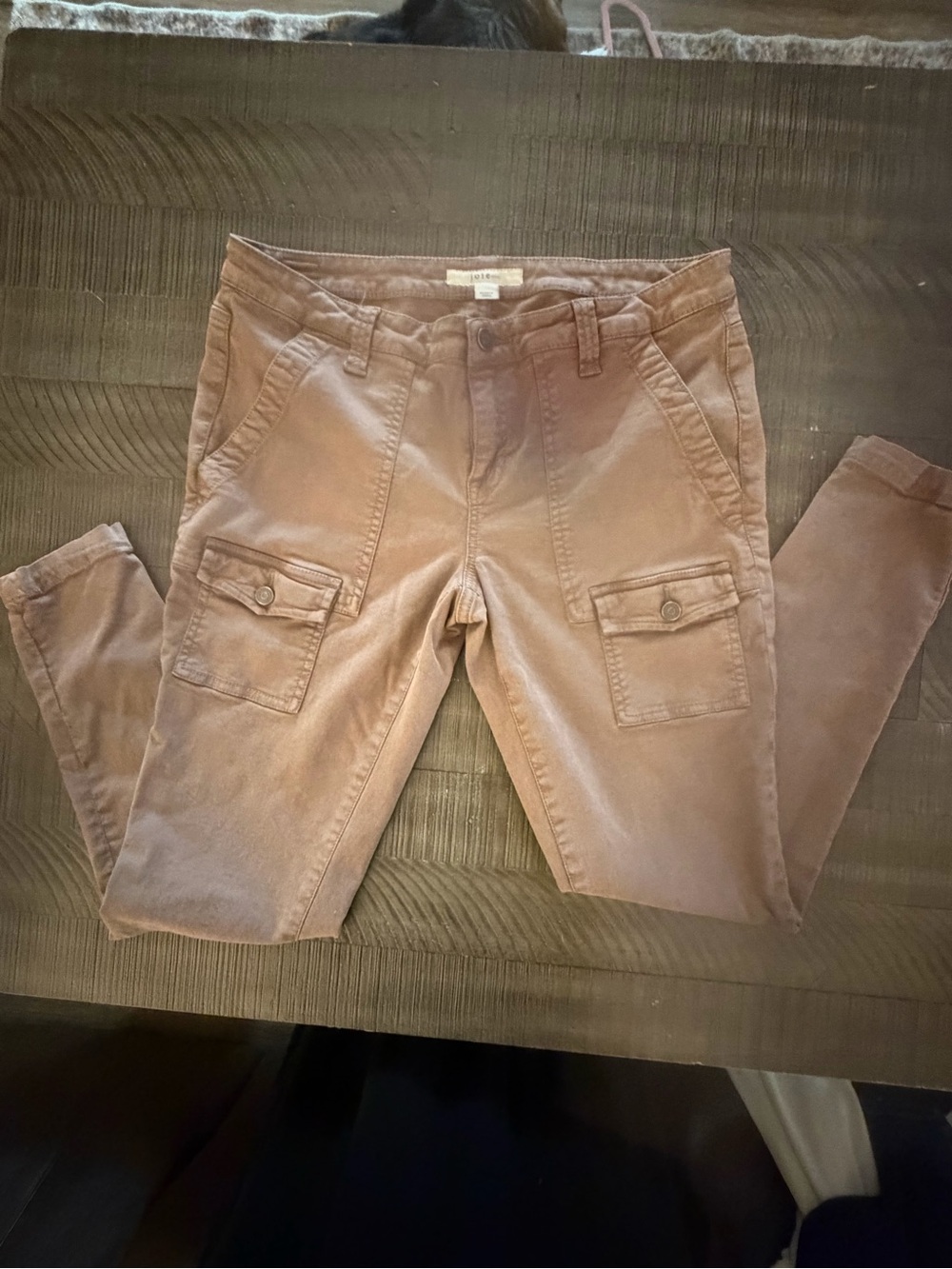 Joie Women's Skinny Cargo Jeans in Tan